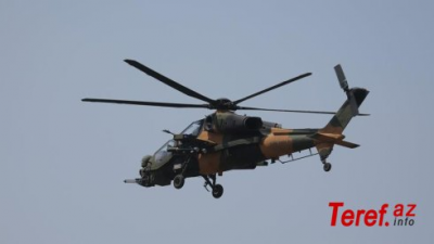 Türk ordusunun helikopteri qəzaya uğradı