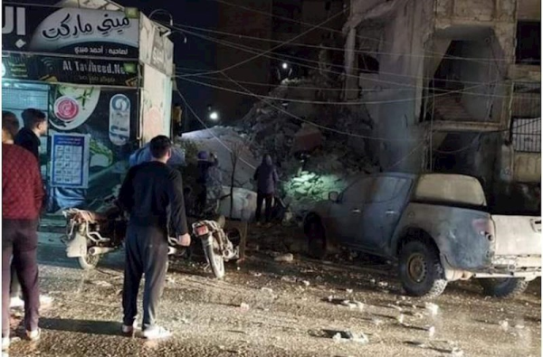 Zəlzələ Suriyada da binaları dağıtdı: 237 ölü, 639 yaralı — YENİLƏNİB