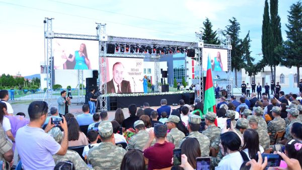 Ağstafada Milli Qurtuluş günü ilə bağlı konsert keçirilib