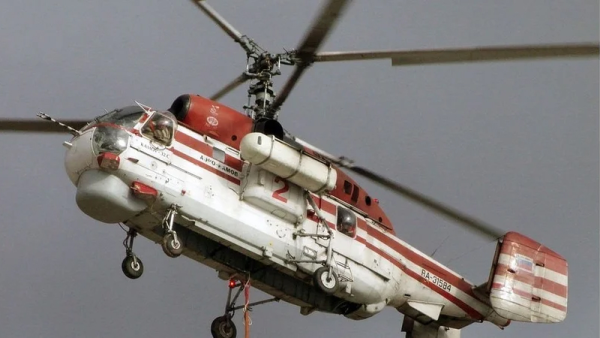 Ukrayna kəşfiyyatı Moskva aerodromunda Ka-32 helikopterini məhv  edib