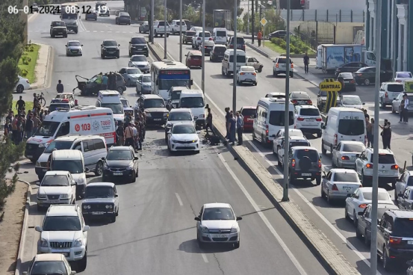 Bakıda dəhşətli yol qəzası 3 nəfərin ölümünə səbəb olub