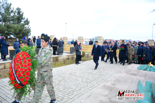 Ağstafada şəhidlərimizin xatirəsi qürur və ehtiramla yad edilib