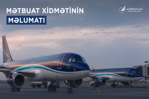 AZAL-dan açıqlama: Rusiyaya reysləri gecikir, Hindistan reysi təxirə salınıb