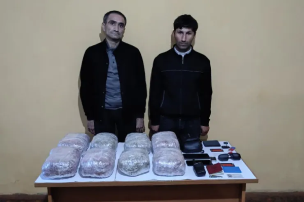 İrandan Azərbaycana 8 kilo narkotik keçirməyə cəhd edənlər saxlanılıblar
