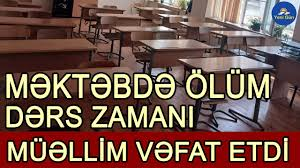 Ağstafada müəllim işdə həyatını itirib