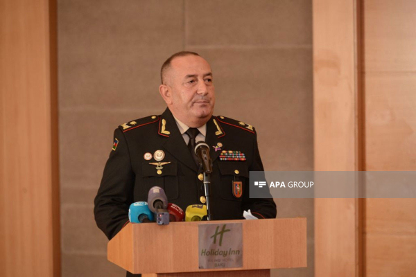 “Tərtər işi” ilə bağlı həbs edilən general Bəkir Orucovla bağlı qərar verilib