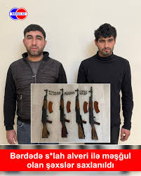 Silah alveri edənlər saxlanılıblar
