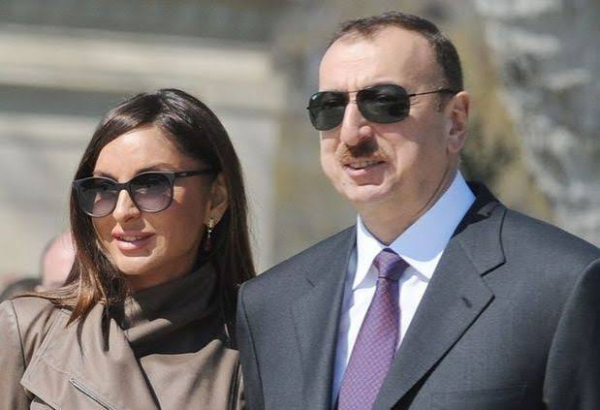 Prezident və xanımı Formula 1-i izlədilər